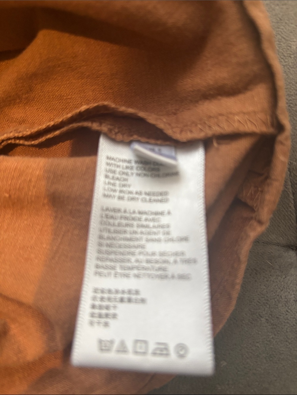 Urban Outfitters Rust-Brown Square Neck Mini Dress - Picture 10 of 10